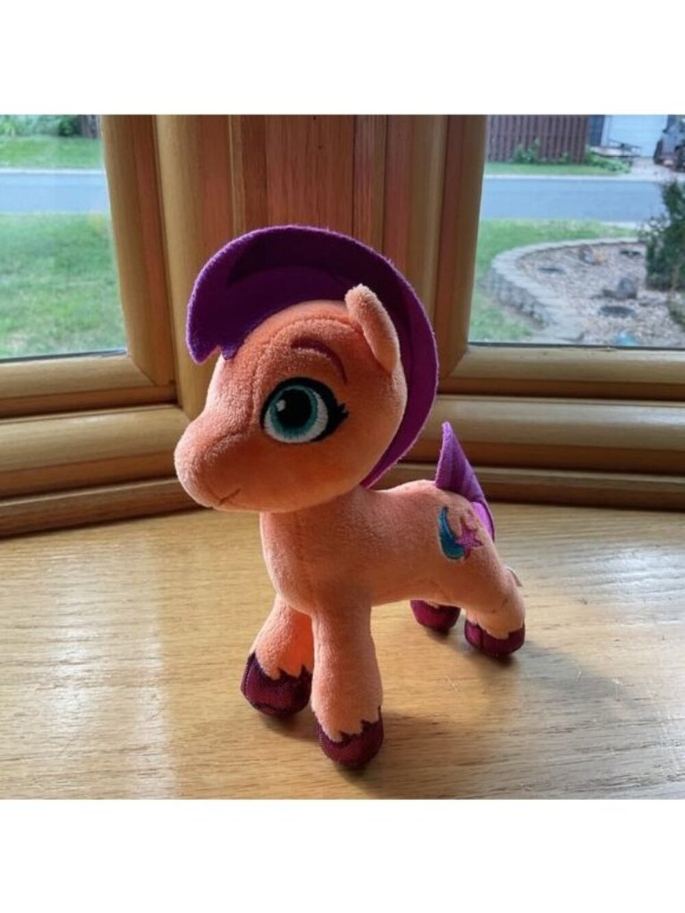 MLP Sunny Starscout 7" Small Plush Stuffed Animal Toy Cottagecore Pastel